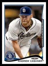 Andrew Cashner 2014 Topps San Diego Padres #227 San Diego Padres BUY3GET1FREE