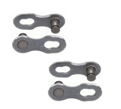 KMC Kettenschloss 10NR EPT silber 2-paar Campagnolo/Shimano/KMC 10-fach