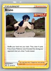 Bruno 121/163 Battle Styles Uncommon Trainer Supporter