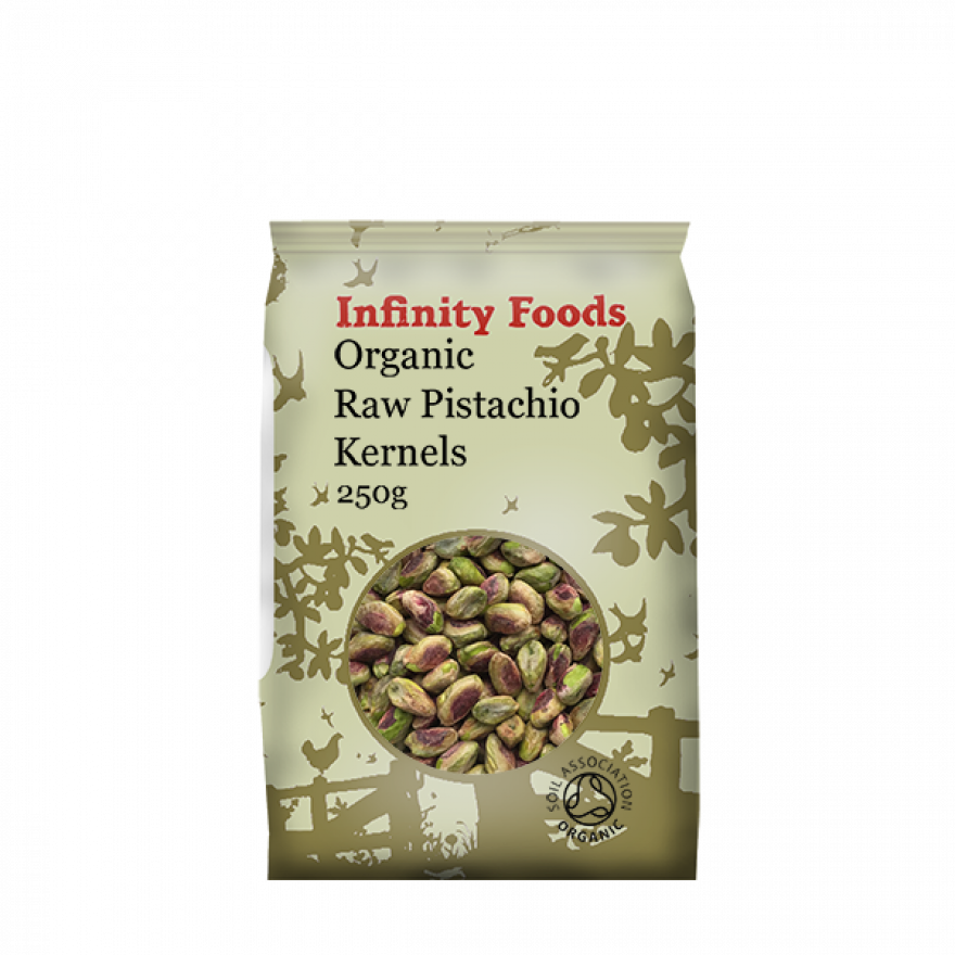 Infinity Foods Organic Raw Pistachios 250g