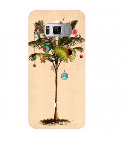 Coque Galaxy S8 noel tropical palmier sapin - Photo 1/1