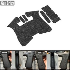 Textured Rubber Gun Grip Tape Wrap For Glock 43X/48 Black ,Buy one get one free