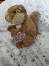 Russ Yomiko Classics Squirrel Realistic Bean Plush Stuffed Animal Toy 8" w/Tag