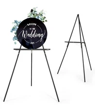 VISWIN Easel Stand For Signs With Support Tray - DAMAGED, CRACKED