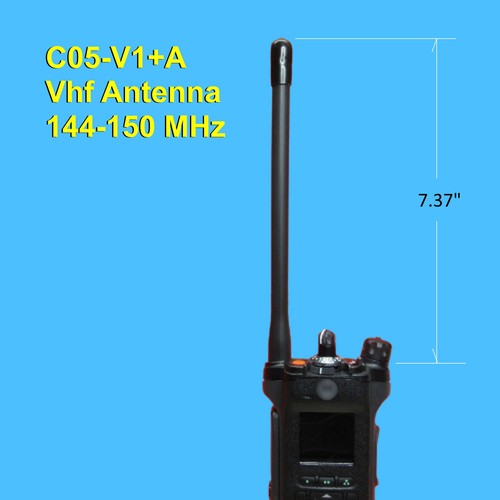 C05 Vhf or UHF TUNED Antenna for Motorola XPR6100 XPR6350 XPR6550 VISAR RDU4160 - Picture 13 of 16