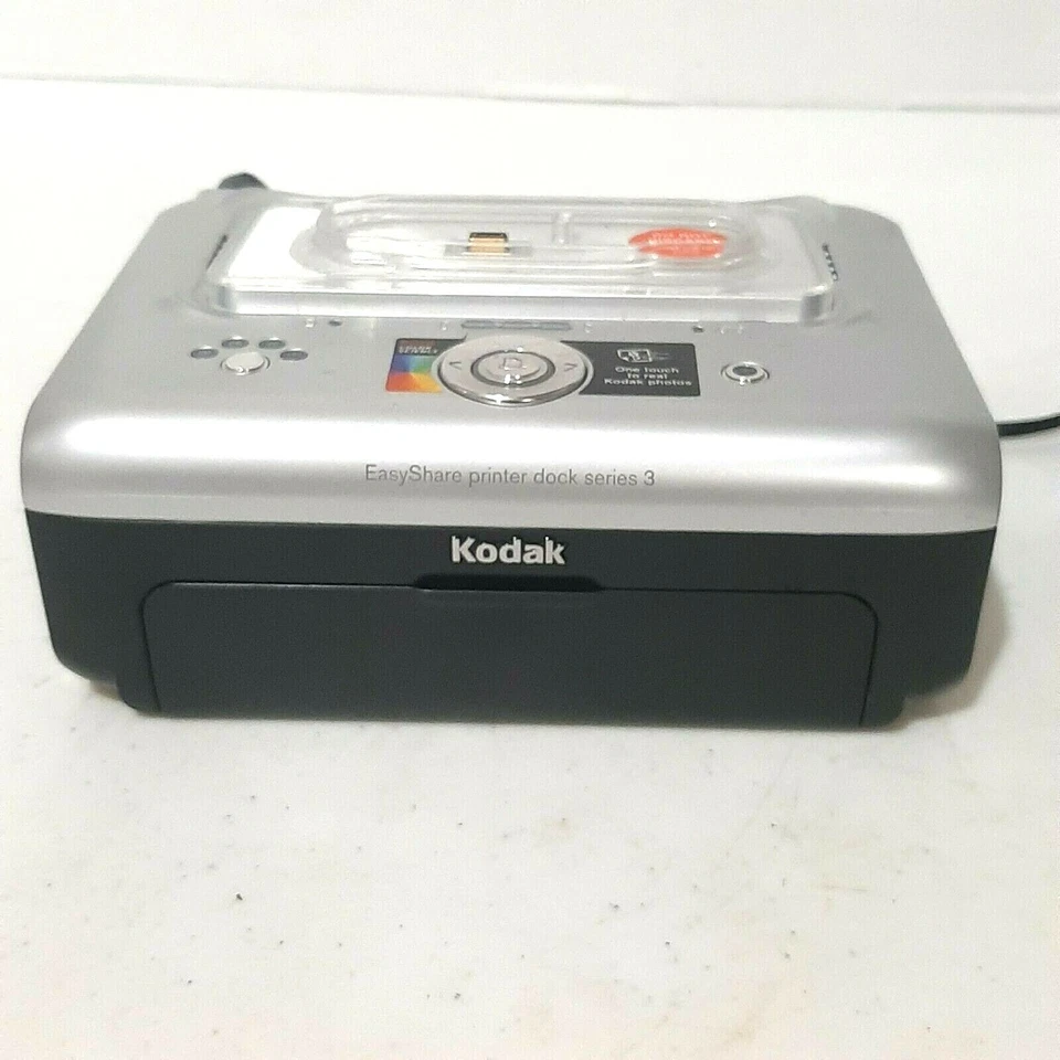 Kodak KCNEG525B5530 EasyShare Printer Dock Series 3 Powers Up Untested - Image 4 of 4