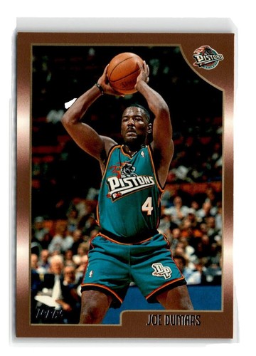 1998-99 Metal Universe #62 Joe Dumars Detroit Pistons | eBay