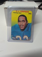 1970 Topps Super Glossy - O.J. Simpson #22 (RC)