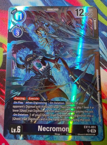 Necromon [SP Foil] #EX11-051 Digimon Dawn of Liberator card price