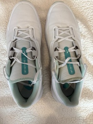Nike React Infinity Pro 2 White Mint Foam Mens Golf Shoes Size 14 DJ5593-100