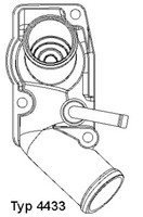 Borgwarner (Wahler) Thermostat KüHlmittel 4433.92D FüR Astra Zafira Cc T98 Opel