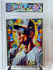 Anime deportivo Nick Kurtz 2025 vitral SP/200 refractor MLB Oakland z* rc
