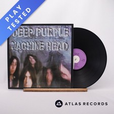 Deep Purple Machine Head A-1U B-1U First Uk Press LP Album Vinyl Record - EX/EX