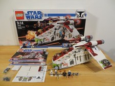 Lego 7676 Republic Attack Gunship Star Wars Complete