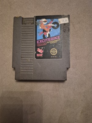 Working Excitebike (Nintendo Entertainment System 1985) NES For Display