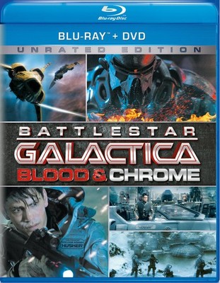 Battlestar Galactica Blood and Chrome Blu-ray Luke Pasqualino NEW