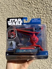 Star Wars Micro Galaxy Squadron Royal Guard Tie Interceptor  0081 Chase Figure