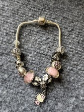 Hello Kitty Charm Bracelet 8 inches - Girls Size