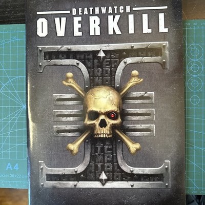 Games Workshop Warhammer 40K Deathwatch Overkill Rulebook 2015 VG+