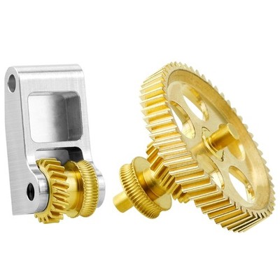 Upgrades Hardened Steel Extruder Gears Assembly For Lab P1S P1P X1 Carbon X1
