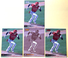 2021 TOPPS STADIUM CLUB SEPIA RED BLACK BASE 4 CARD LOT SHOHEI OHTANI #37FREESHP