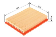 F�r BOSCH 1 457 433 306 air filter MINI (BMW), Mini Cooper 01-06