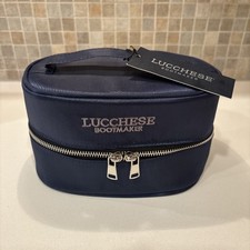 NWT Lucchese Boot Care Blue Tote by Lucchese Boot Maker 92.99 Retail