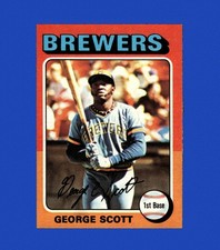 1975 Topps Mini Set-Break #360 George Scott NM-MT OR BETTER *GMCARDS*