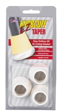 Markwort Knob Cuff Taper Grip - 3 Pack White for Baseball Bat Comfort