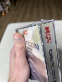 Sega Saturn Defcon 5 Video Game - 1995 Sealed New With Tears On The Wrapping