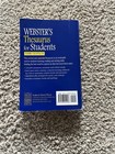 Webster's Thesaurus for Students, Third Edition (2010, Trade Paperback) — photo 2
