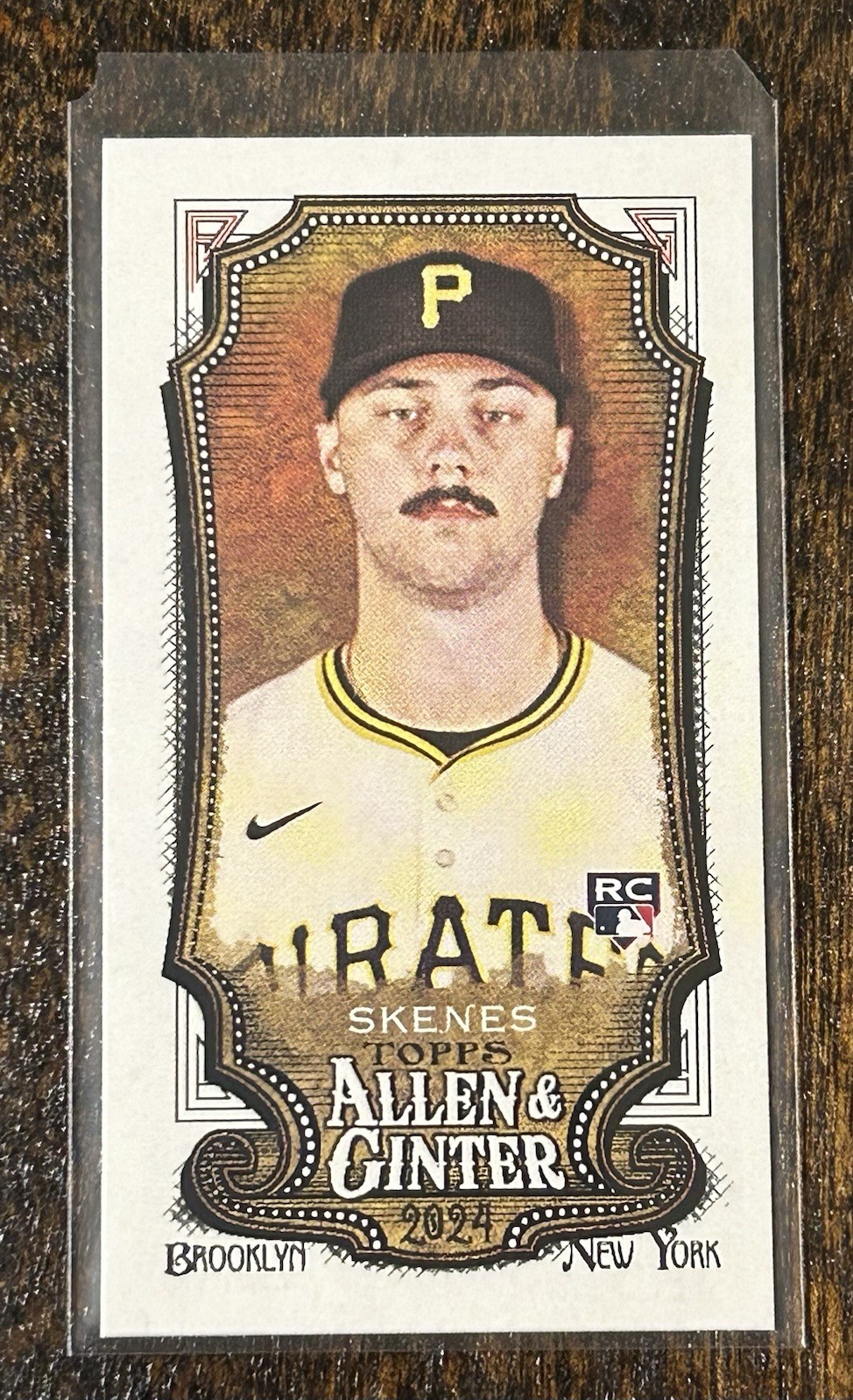 2024 Topps Allen & Ginter #282 Paul Skenes RC Mini - Pittsburgh Pirates