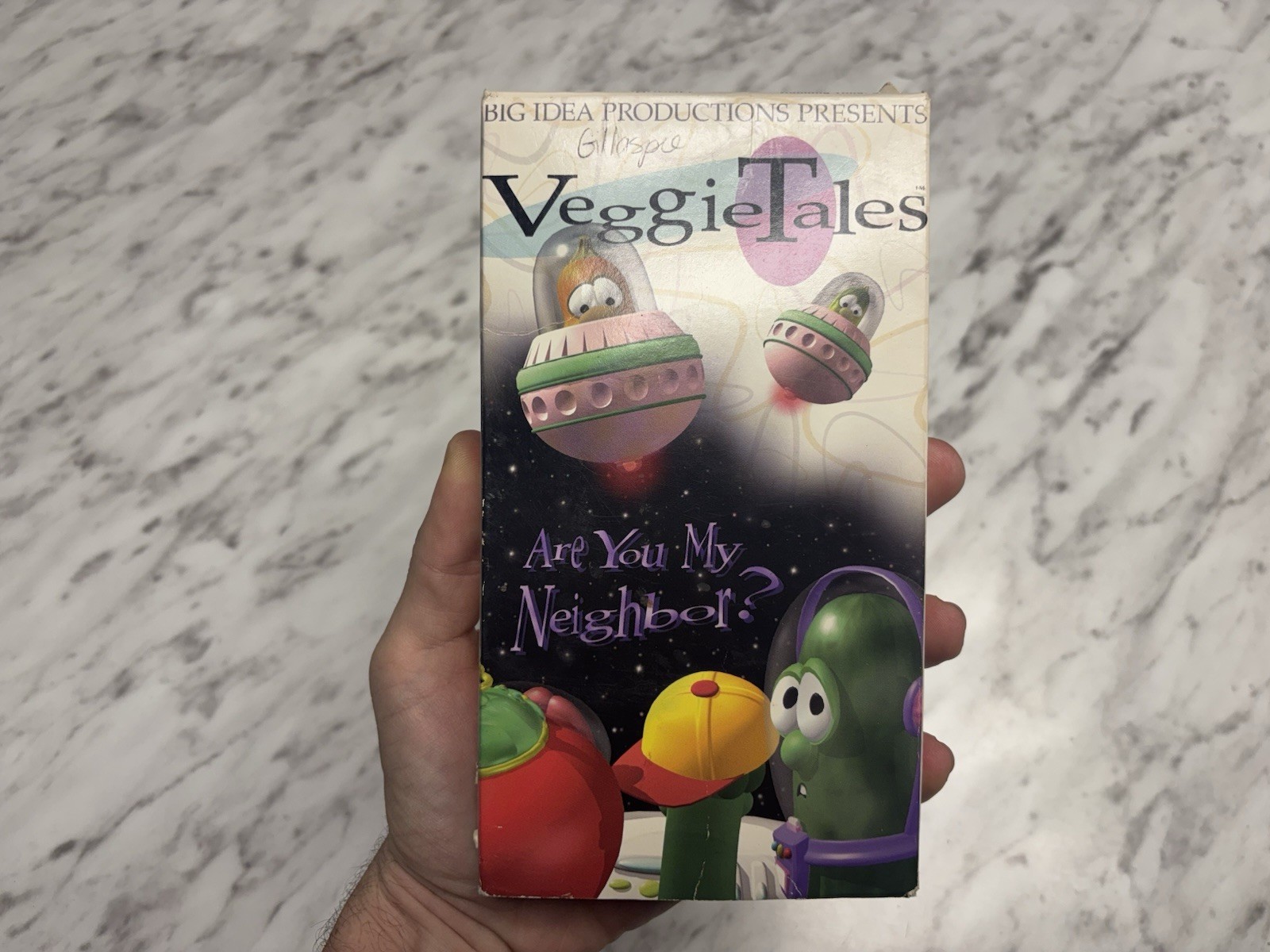 VeggieTales Are You My Neighbor VHS 1995 Ep 3 Slipcover Veggie Tales Christian