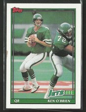 Ken O'Brien 1991 Topps #468 New York Jets