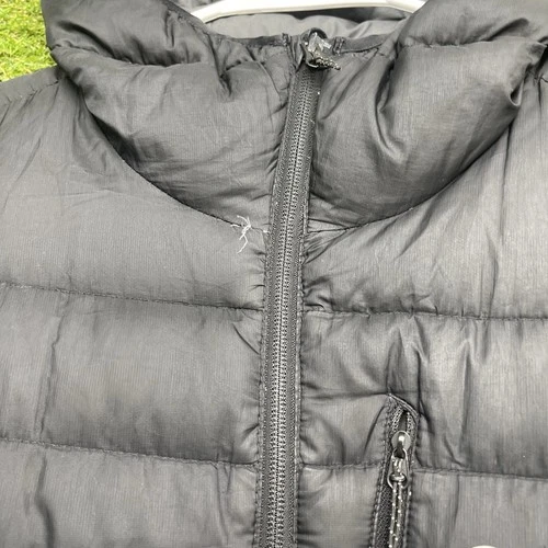 Eddie Bauer EB650 Down Puffer Jacket Mens Large Hooded Zip Up Winter Gorp image 12