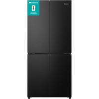 Hisense RQ5P470SAFD PureFlat 79cm Frost Free American Fridge Freezer Black