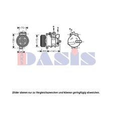 Kompressor Klimaanlage passend für Mercedes-Benz SLK 850379N Kompressor Klimaanlage passend für Mercedes-Benz SLK 850379N