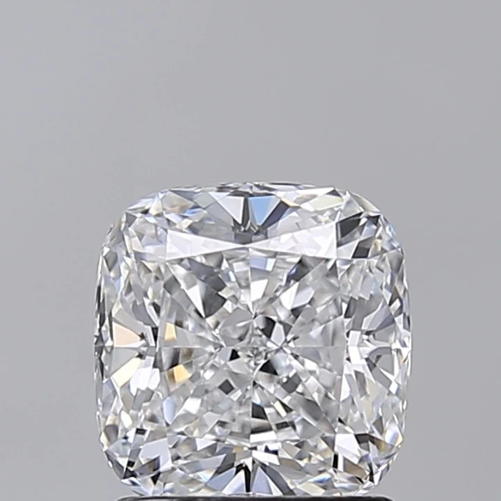 Lab Grown Loose 1.80 CT Cushion D Color VVS2 Clarity IGI Certified Diamond