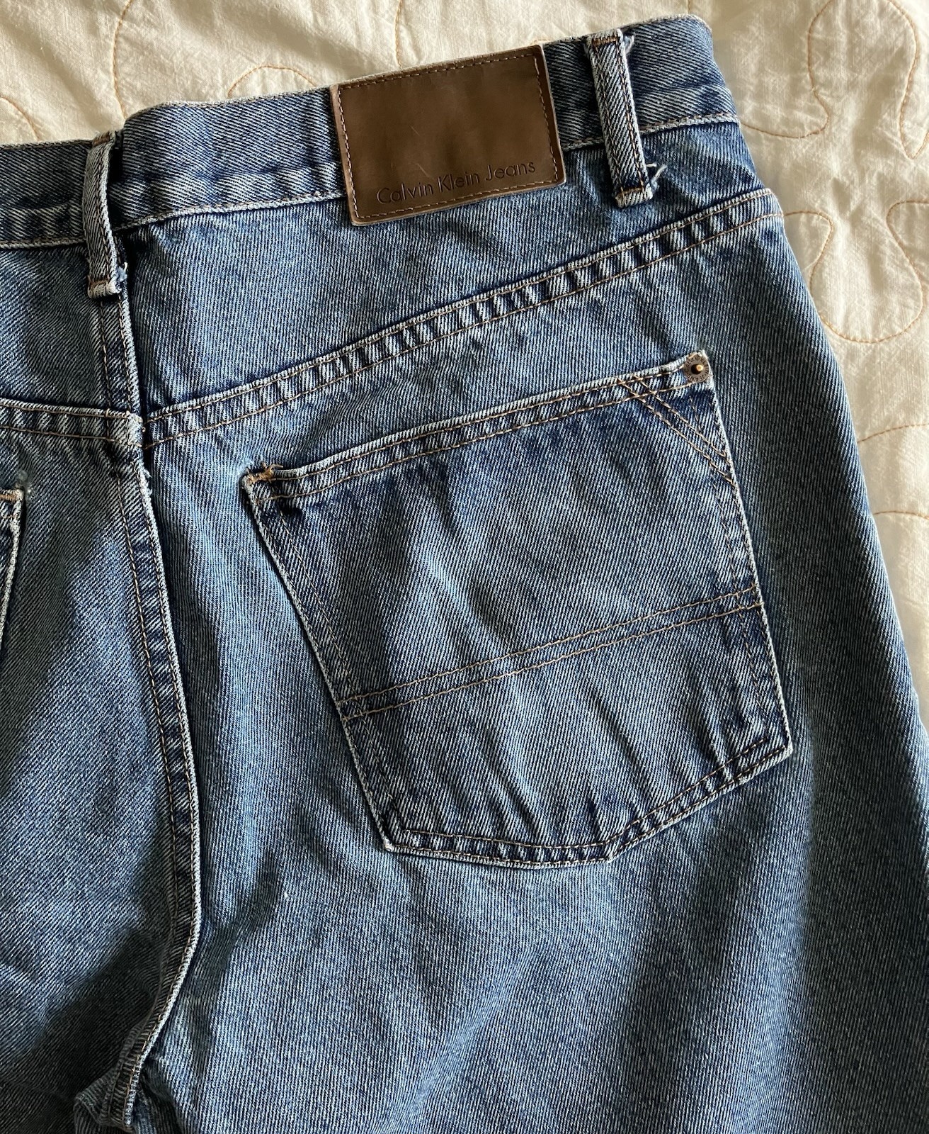 &rsquo;s Blue Denim Jeans Size 32x30 Fits 34x30