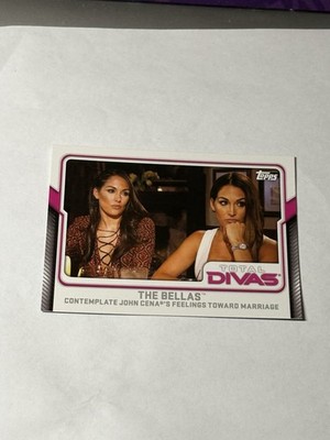 2017 Topps WWE - Total Divas The Bellas Nikki Bella, Brie Bella #4