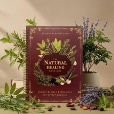 The Natural Healing Handbook - Spiral-Bound Herbal Remedies & Natural Guide