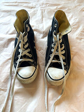Converse Chuck Taylor All Star Men  s High Top Black/White Lace-Up Size 6 M9160