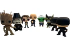 Funko Pop Loose Lot of 8 Marvel Daredevil Dragon Ball Z V for Vendetta Groot