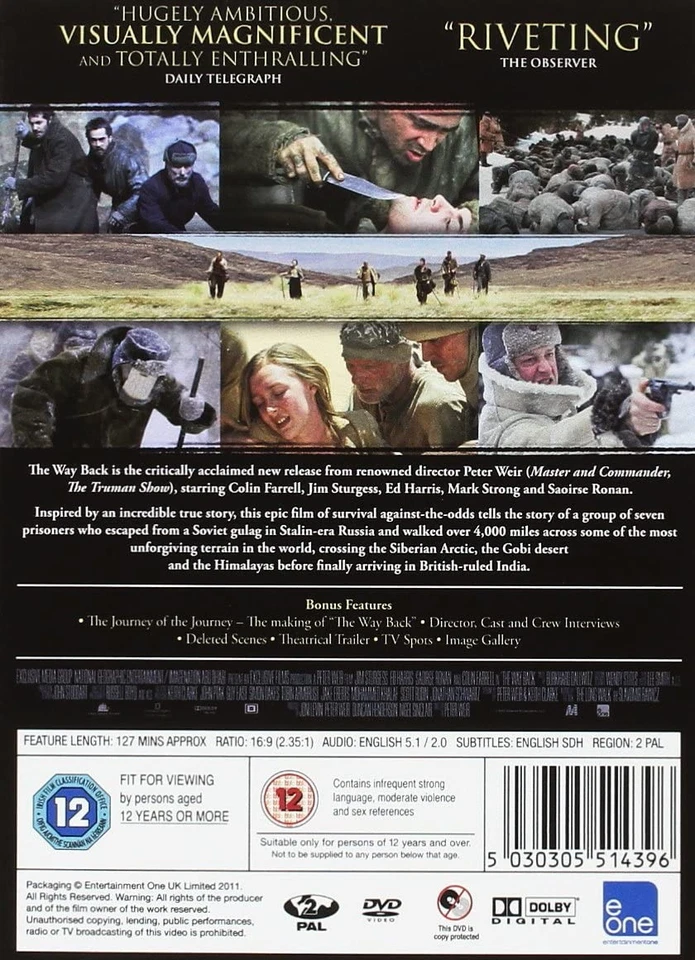 The Way Back (DVD) (UK IMPORT) - Image 2 of 2