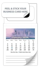 2026 Magnetic Business Card Calendars - Standard Ver. #4201 - FREE SHIPPING