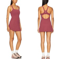 NWT Free People Movement Never Better Athletic Dress in Pink Clove - S