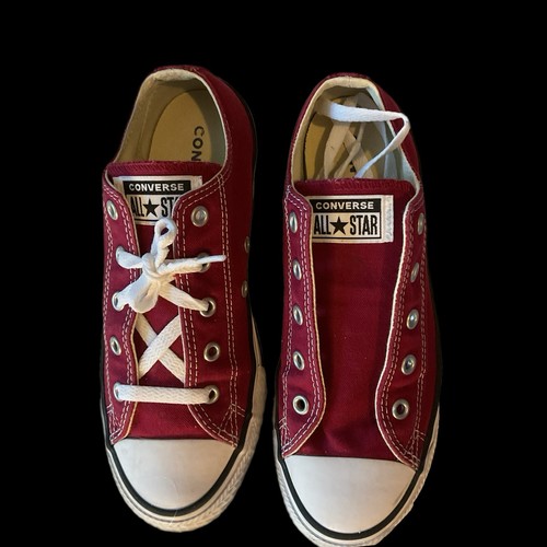 Converse All Star Tg 3 Youth Rosso Borgogna Classiche Imperdibili senza tempo - Foto 9 di 14