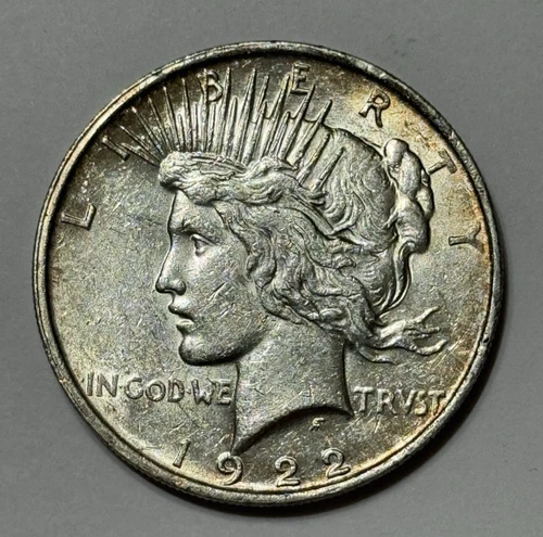 1922 Peace Silver Dollar (90% Silver) ~ BU