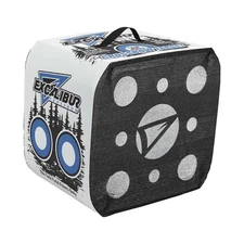 EXCALIBUR 4-Sided Shooting Compressed Foam Crossbow Block Target with Handle