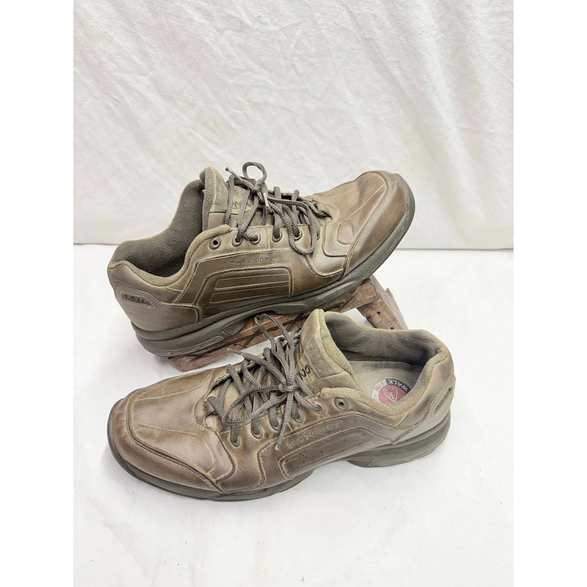 New Balance 627 Brown Leather Walking Shoes Men\'s 11.5 4E Extra Wide New Balance - Mens Work MID62 Shoes, 10.5 UK - Width 2E  main image 3